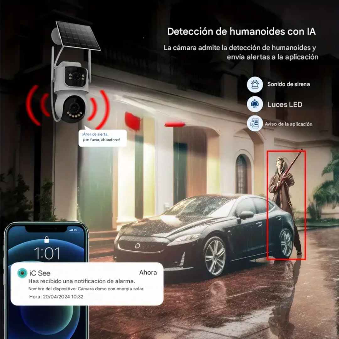 NUEVA CÁMARA SOLAR 4G - OJO DE DIOS PRO 4K