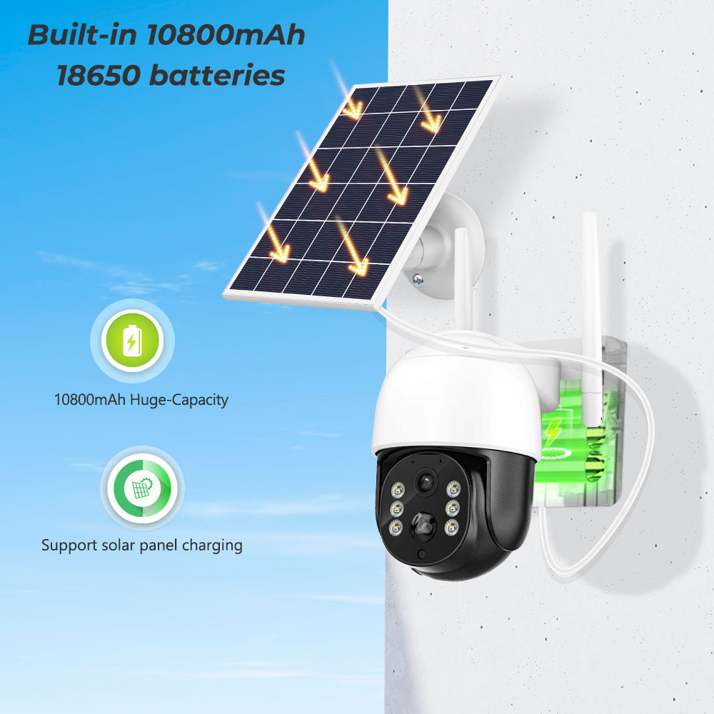 NUEVA CÁMARA EXTERIOR PRO CON PANEL SOLAR Y CHIP 4G