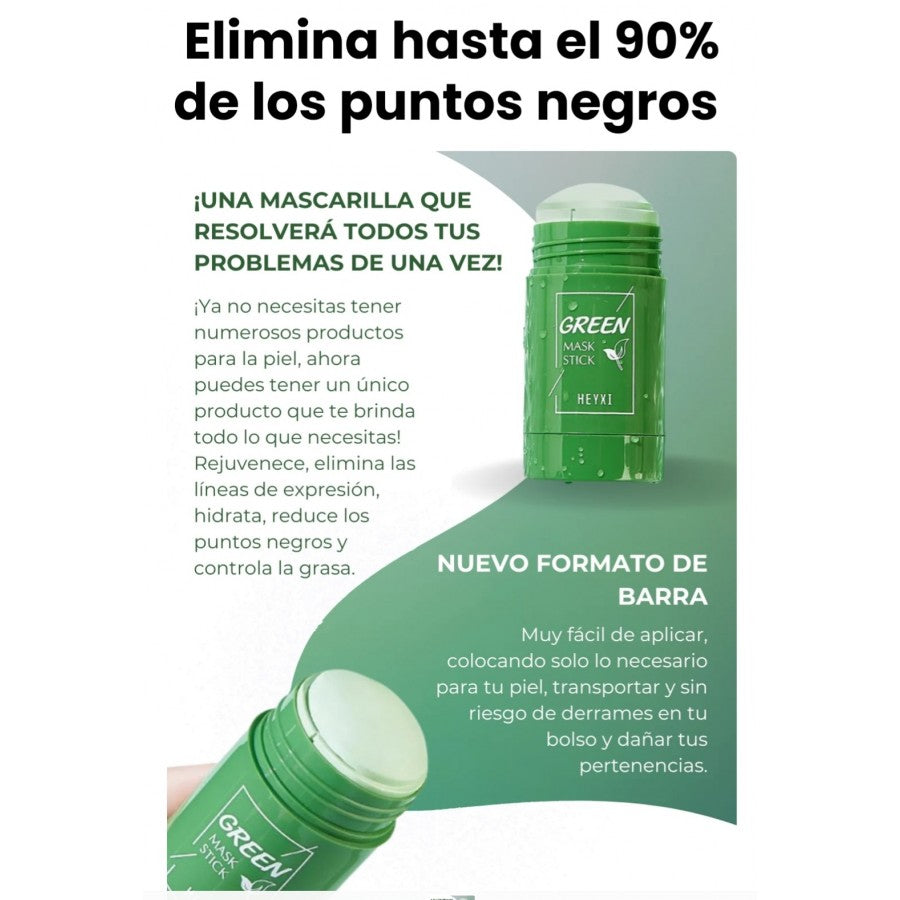 NUEVA MASCARILLA TE VERDE- GREEN MASK
