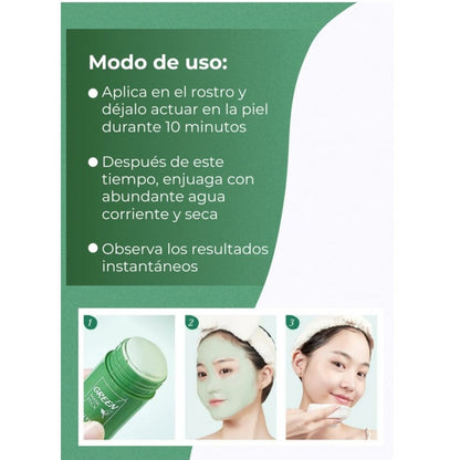 NUEVA MASCARILLA TE VERDE- GREEN MASK