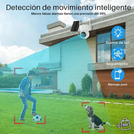 NUEVA CÁMARA EXTERIOR PRO CON PANEL SOLAR Y CHIP 4G