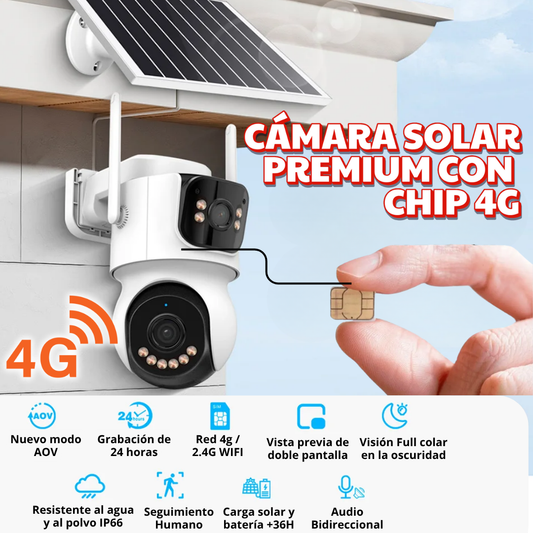 NUEVA CÁMARA SOLAR 4G - OJO DE DIOS PRO 4K