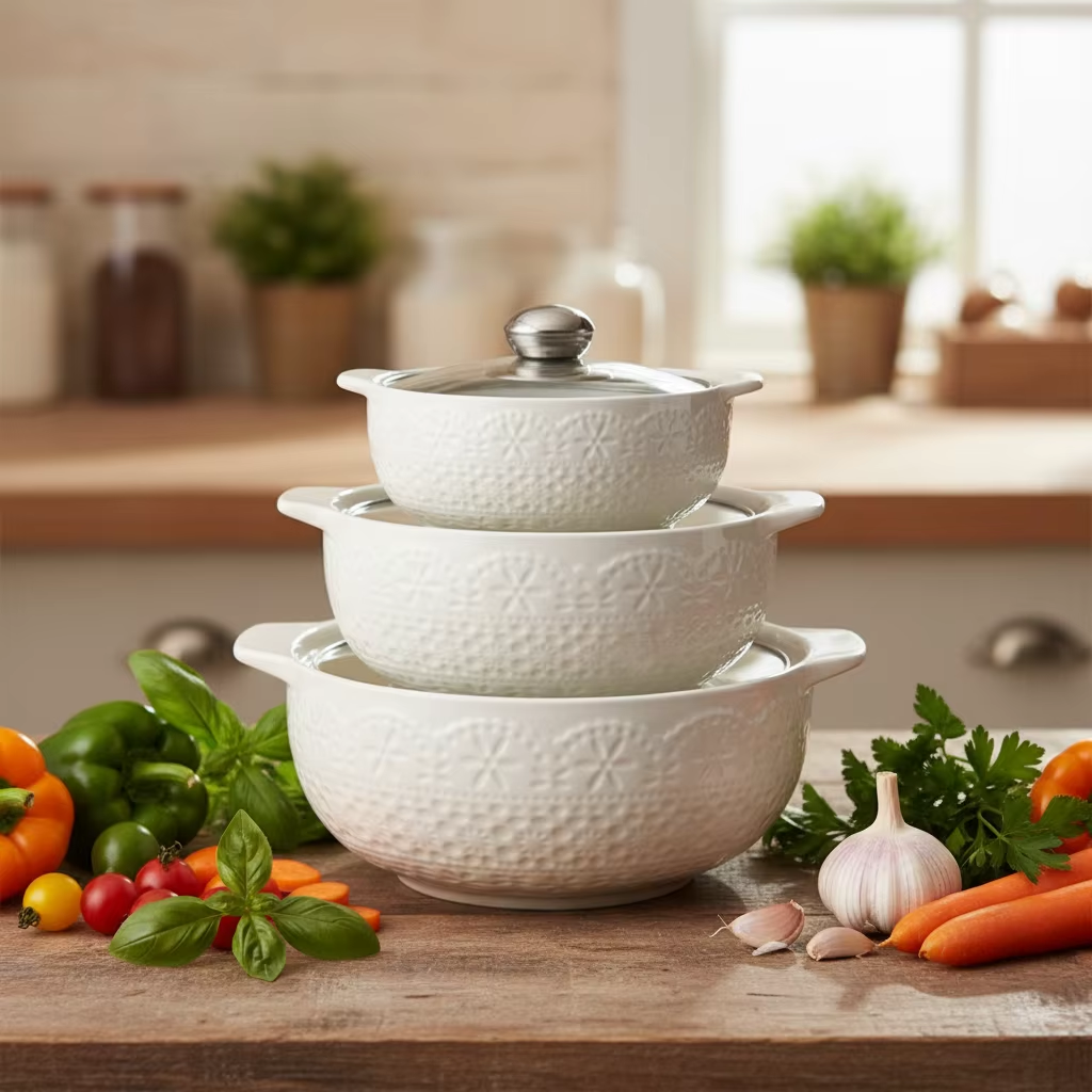 Set de 3 Bowls de Cerámica Royal Prestige
